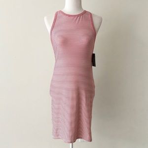 Vince Camuto | Striped Open Back Swim Coverup